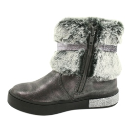 American Club Botas con cremallera American GC26 / 20 peltre plata gris 1