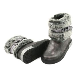 American Club Botas con cremallera American GC26 / 20 peltre plata gris 3