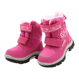Botas softshell American Club con membrana rosa HL47 / 20 2