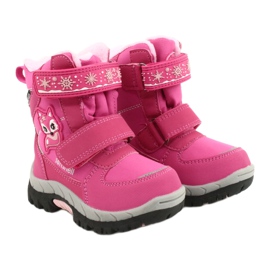 Botas softshell American Club con membrana rosa HL47 / 20 4