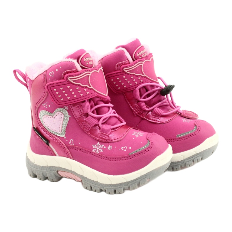 Botas softshell American Club con membrana rosa HL48 / 20 rosado plata 4 Botas softshell American Club con membrana rosa HL48 / 20 rosado plata 4