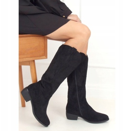 Botas vaqueras negras 231-B0 Negra negro 2