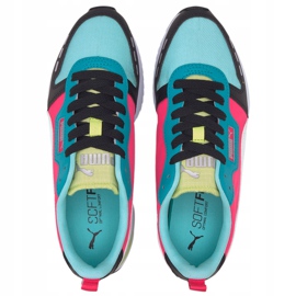 Zapatillas de hombre Puma R78 de colores 373203 03 azul rosado multicolor 1