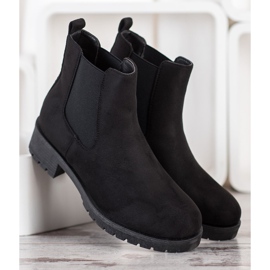 SHELOVET Botines chelsea negros 1
