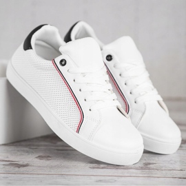 SHELOVET Calzado deportivo cómodo blanco 2