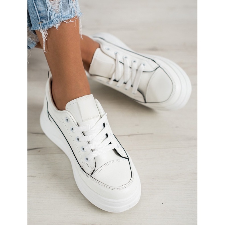 SHELOVET Calzado deportivo en la plataforma blanco 1