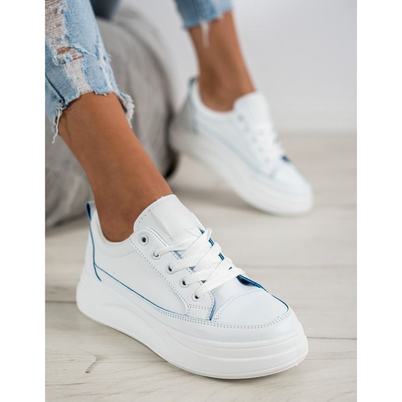 SHELOVET Calzado deportivo en la plataforma blanco 1