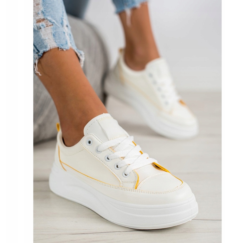 SHELOVET Calzado deportivo en la plataforma blanco 1