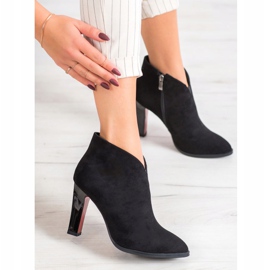 Goodin Sexy botas de tacón alto negro 4