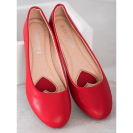 Diamantique Bailarinas rojas rojo 4