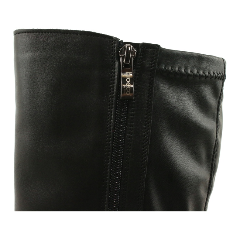 Arka Botas de cuero en el pilar Arek 7322 negro 5