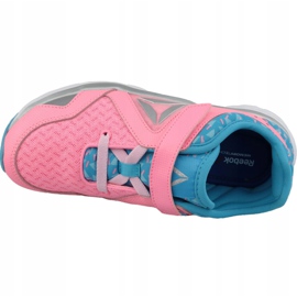 Zapatillas Reebok Fusion Runner Niños BD2320 azul rosado plata 2