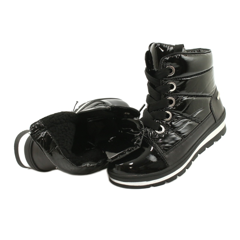 Botas de nieve negras, membrana Caprice 26212-25 019 negro 2