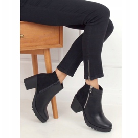 Botas negras con tacones anchos 15-20 Negra negro 4