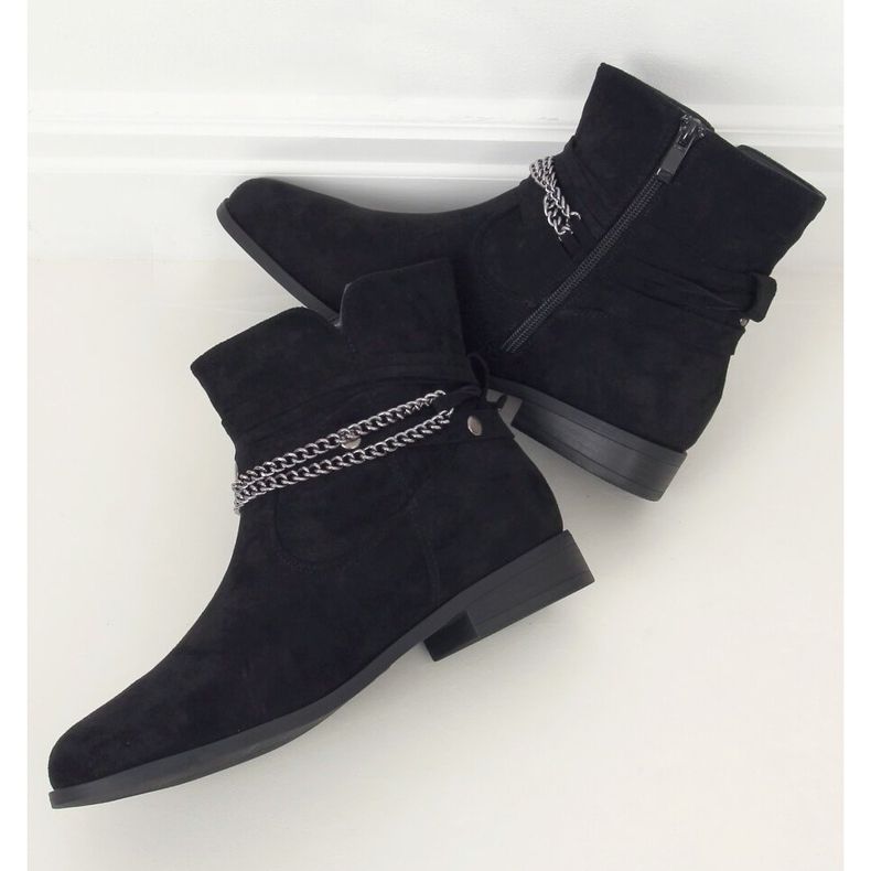 Black Botas negras de mujer 688-201 Black negro 1 Black Botas negras de mujer 688-201 Black negro 1