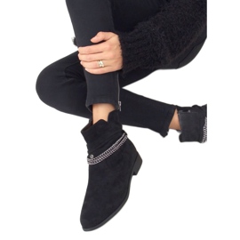 Black Botas negras de mujer 688-201 Black negro 3