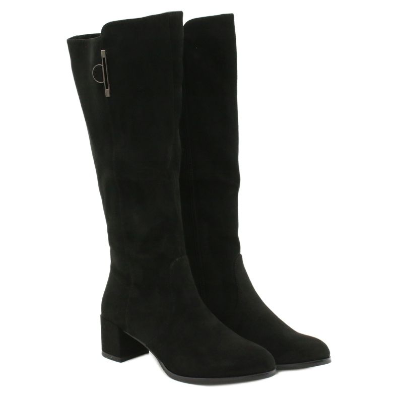 Botas negras Sergio leone KZ277 negro 2