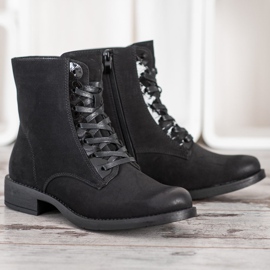 Sergio Leone Botas de mujer cómodas negro 5