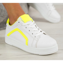 SHELOVET Calzado deportivo de moda blanco 4