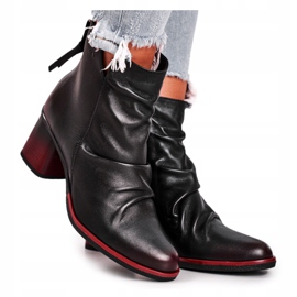 Botas de mujer con tacón alto Maciejka Negro 04757-01 5