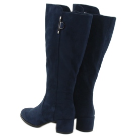 Bota ante azul marino Sergio leone KZ277 3