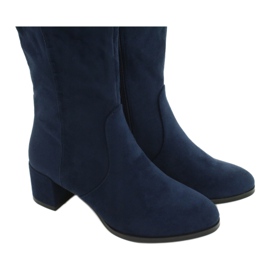 Bota ante azul marino Sergio leone KZ277 4