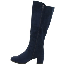 Bota ante azul marino Sergio leone KZ277 1