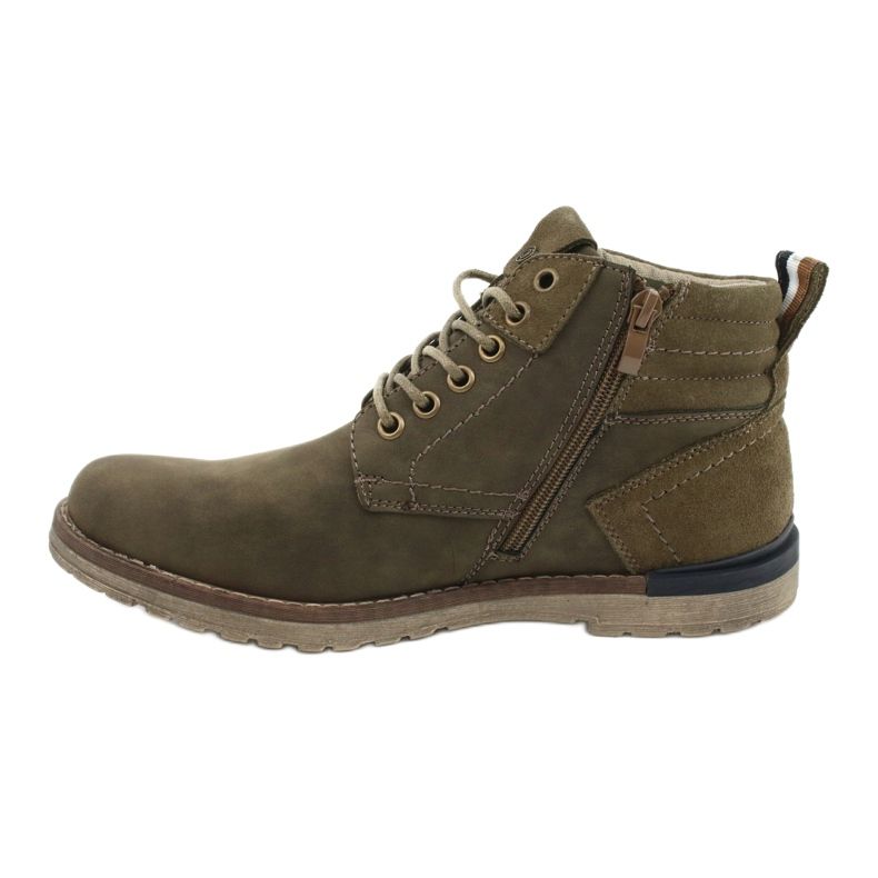 Botas de hombre oliva McBraun 20MN29-3131 caqui 1 Botas de hombre oliva McBraun 20MN29-3131 caqui 1