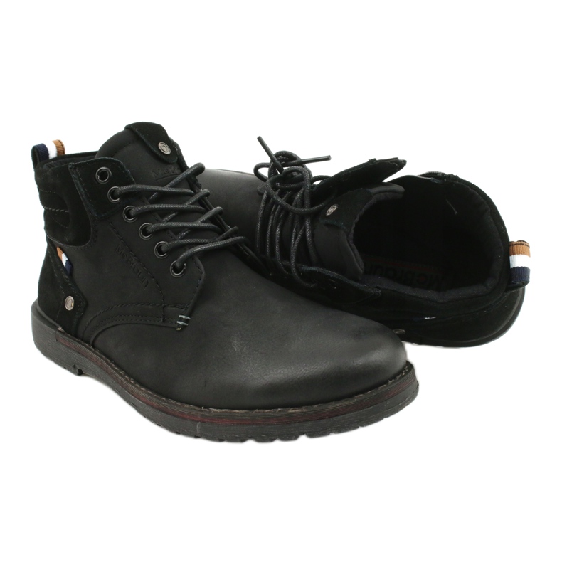 McBraun Botas ecológicas de eco de Eco-Men 20MN29-3131 negro 4 McBraun Botas ecológicas de eco de Eco-Men 20MN29-3131 negro 4