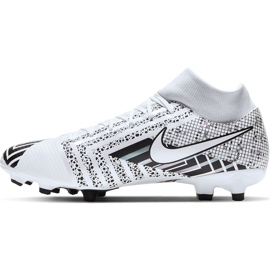 Calzado de fútbol Nike Mercurial Superfly 7 Academy Mds FG / MG BQ5427 110 blanco blanco 2