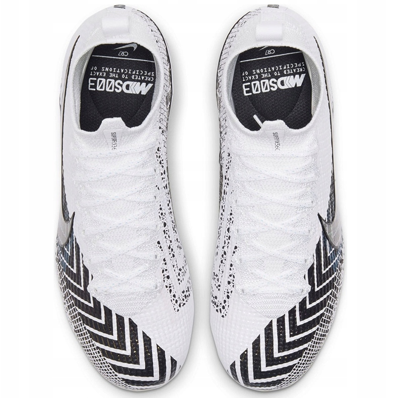 Calzado de fútbol Nike Mercurial Superfly 7 Elite Mds Fg Junior BQ5420 110 blanco blanco 1