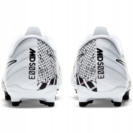 Calzado de fútbol Nike Mercurial Vapor 13 Academy Mds FG / MG Junior CJ0980 110 blanco blanco 4
