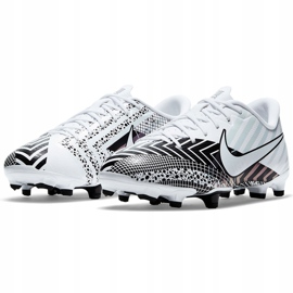 Calzado de fútbol Nike Mercurial Vapor 13 Academy Mds FG / MG Junior CJ0980 110 blanco blanco 3