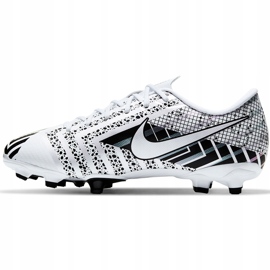 Calzado de fútbol Nike Mercurial Vapor 13 Academy Mds FG / MG Junior CJ0980 110 blanco blanco 2