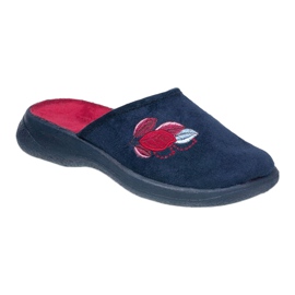 Zapatos de mujer befado pu 019D121 rojo azul marino 1