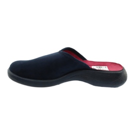 Zapatos de mujer befado pu 019D121 rojo azul marino 2