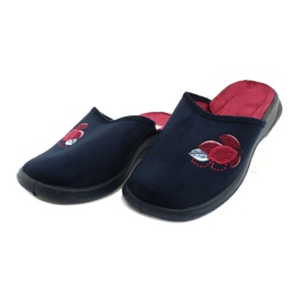 Zapatos de mujer befado pu 019D121 rojo azul marino 3