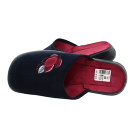 Zapatos de mujer befado pu 019D121 rojo azul marino 5