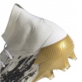 Botas de fútbol adidas Predator Mutator 20.1 Fg FW9186 blanco blanco 4