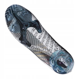 Zapatos de fútbol Nike Vapor 13 Elite Mds Fg M CJ1295-110 azul marino, blanco, gris / plata blanco 4