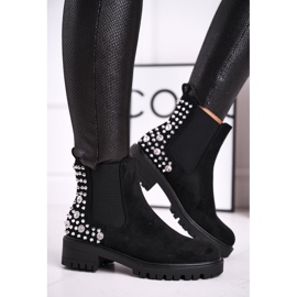 Ideal Botas Jodhpur para mujer con jets Black Lady In Black negro 1 Ideal Botas Jodhpur para mujer con jets Black Lady In Black negro 1