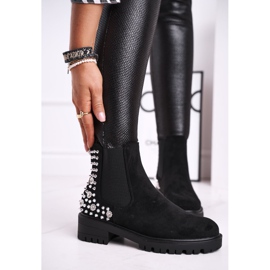 Ideal Botas Jodhpur para mujer con jets Black Lady In Black negro 2 Ideal Botas Jodhpur para mujer con jets Black Lady In Black negro 2