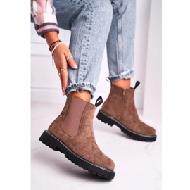 Ideal Botines Chelsea para Mujer Khaki Resist caqui verde 1 Ideal Botines Chelsea para Mujer Khaki Resist caqui verde 1