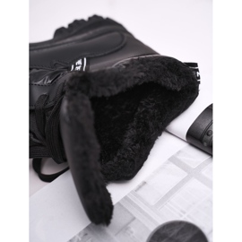 Marquiiz Botas de nieve deportivas para mujer con pelo Black Euphoria negro 5