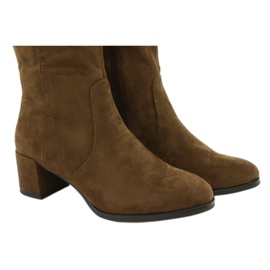 Botas de Ante Verde Oliva Sergio Leone KZ277 marrón 5