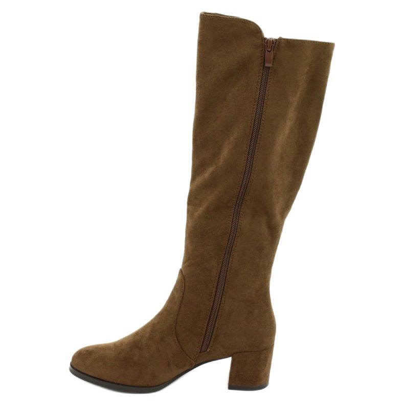 Botas de Ante Verde Oliva Sergio Leone KZ277 marrón 1