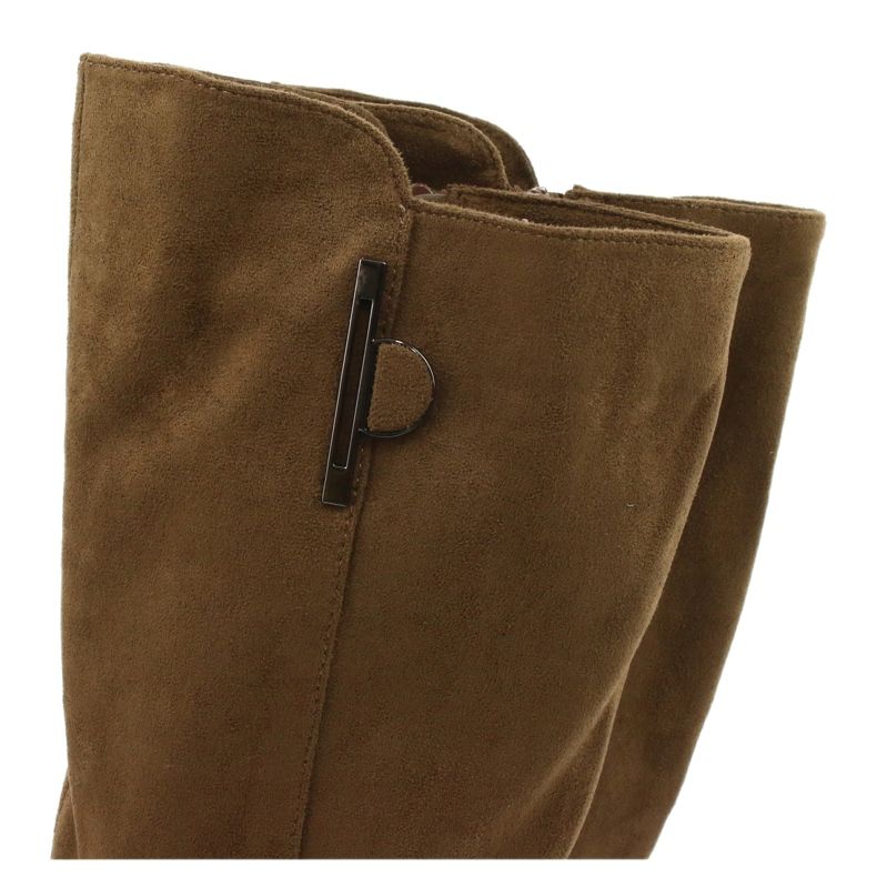 Botas de Ante Verde Oliva Sergio Leone KZ277 marrón 4