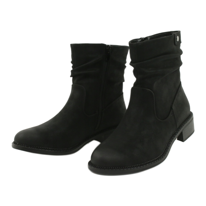 Botas Negras Volantes Sergio Leone BT529 negro 2