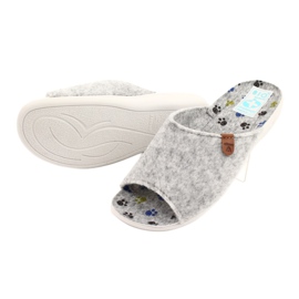 Zapatilla fieltro Adanex 25494 gris 3