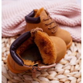 Botas Niños Warm Trappers Camel Dexter marrón amarillo 2 Botas Niños Warm Trappers Camel Dexter marrón amarillo 2